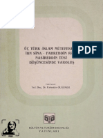 Üç Türk-İslam Mütefekkiri İbn Sina Fahreddin Razi Nasireddin - Fahrettin Olguner - 1, 1985 - Kültür Ve Turizm Bakanlığı Yayınları - Anna's Archive