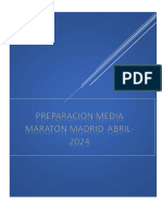 Preparación Media Maratón