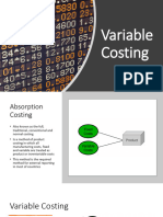 Variable Costing PUP