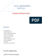 PHYF110 PhyLab
