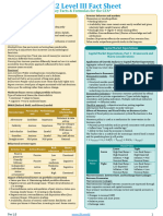 LIII Key Facts and Formulas Sheet