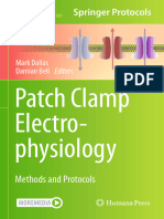 Patch Clamp Electrophysiology Methods and Protocols 1st Ed 9781071608173 9781071608180 Compress
