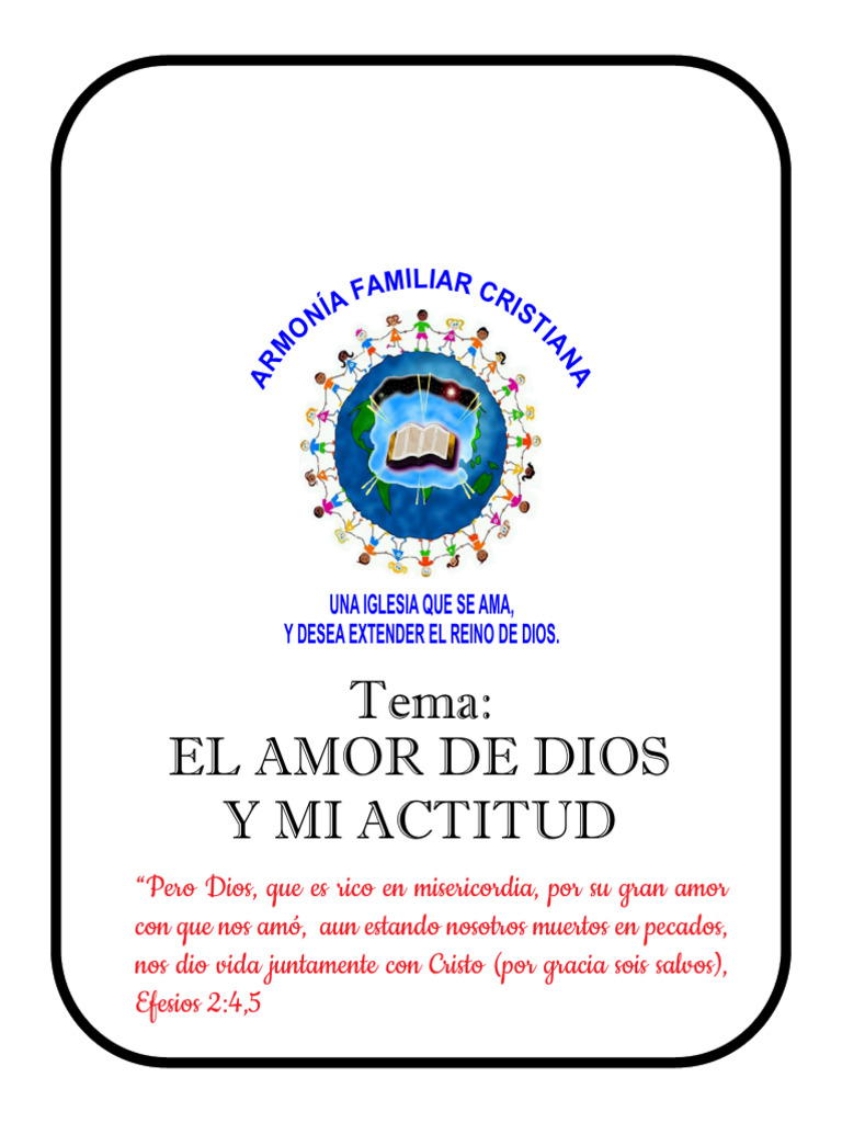 Amor de Dios y Actitud Humana | PDF | David | Amor