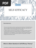 Self Efficacy