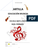 CARTILLA MUSIC 1ro CHO