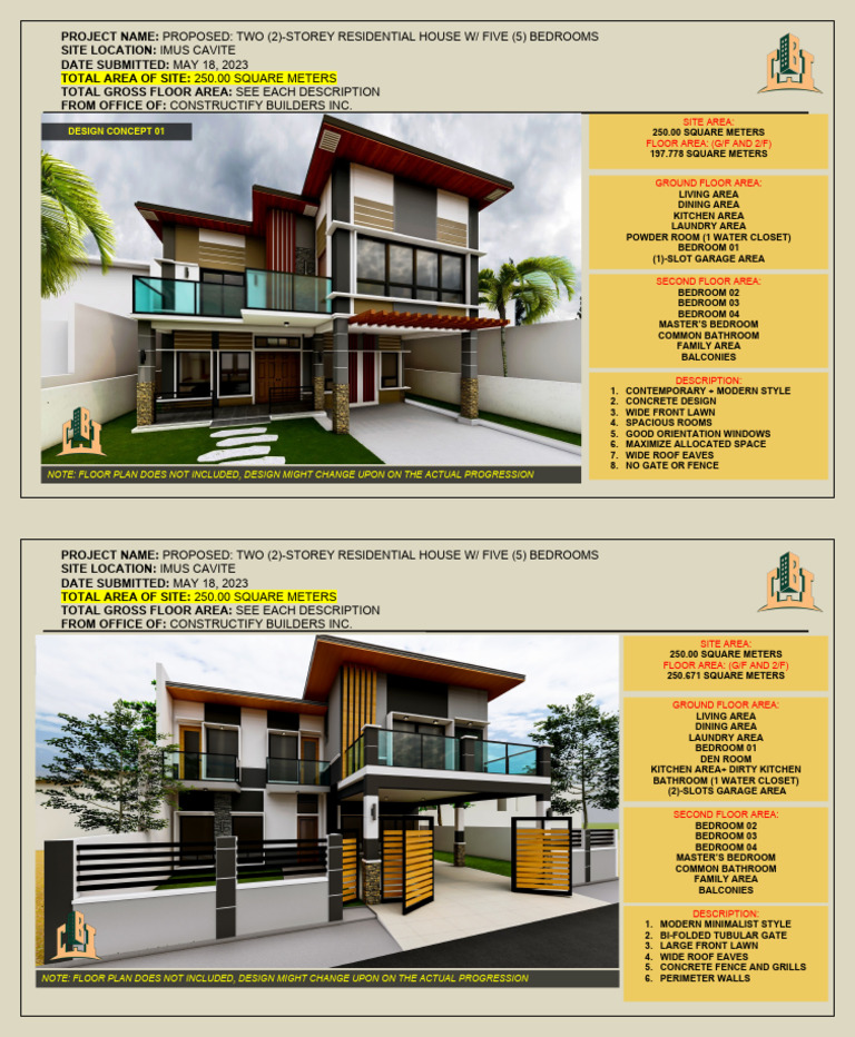 IMUS STATE DESIGN PROPOSAL | PDF | Bedroom | Home