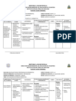 Plan Semanal Mantenimiento y Reparacion I. I Parcial