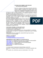 Test-Caso Práctico Sobre El Recurso de Inconstitucionalidad