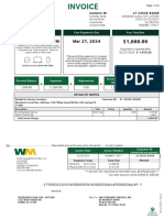 Invoice - Woodson's Local Tap + Kitchen