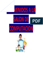 Bienvenidos Al Sala de Computo