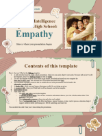 Emotional Intelligence Subject for High School - 9th Grade_ Empathy by Slidesgo