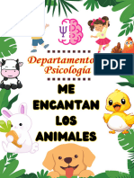 Copia de Documento A4 Notas de Animales Ilustrado Verde