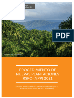 Rspo New Planting Procedure 2021 - ESP - Revfinal