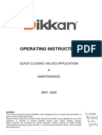 Dikkan OPERATING INSTRUCTIONS 1