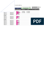 Diagrama de Gantt Manual