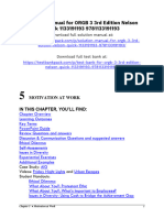Orgb 3 3Rd Edition Nelson Solutions Manual Full Chapter PDF