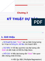 Chương 3 - Kỹ Thuật Dự Báo