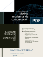 Medios Modernos de Comunicación