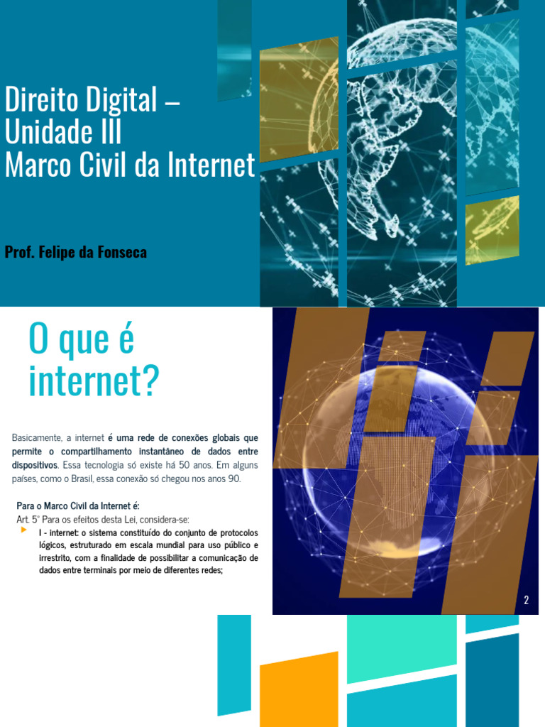 Princípios do Marco Civil da Internet | PDF | Internet | Rede de ...