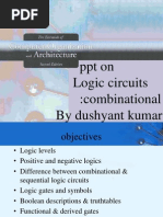 Dushyant PPT On Logic Combinational Logic Gates