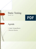 ISTQB Static Testing