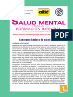 Salud Mental para La Formacion Integral 1