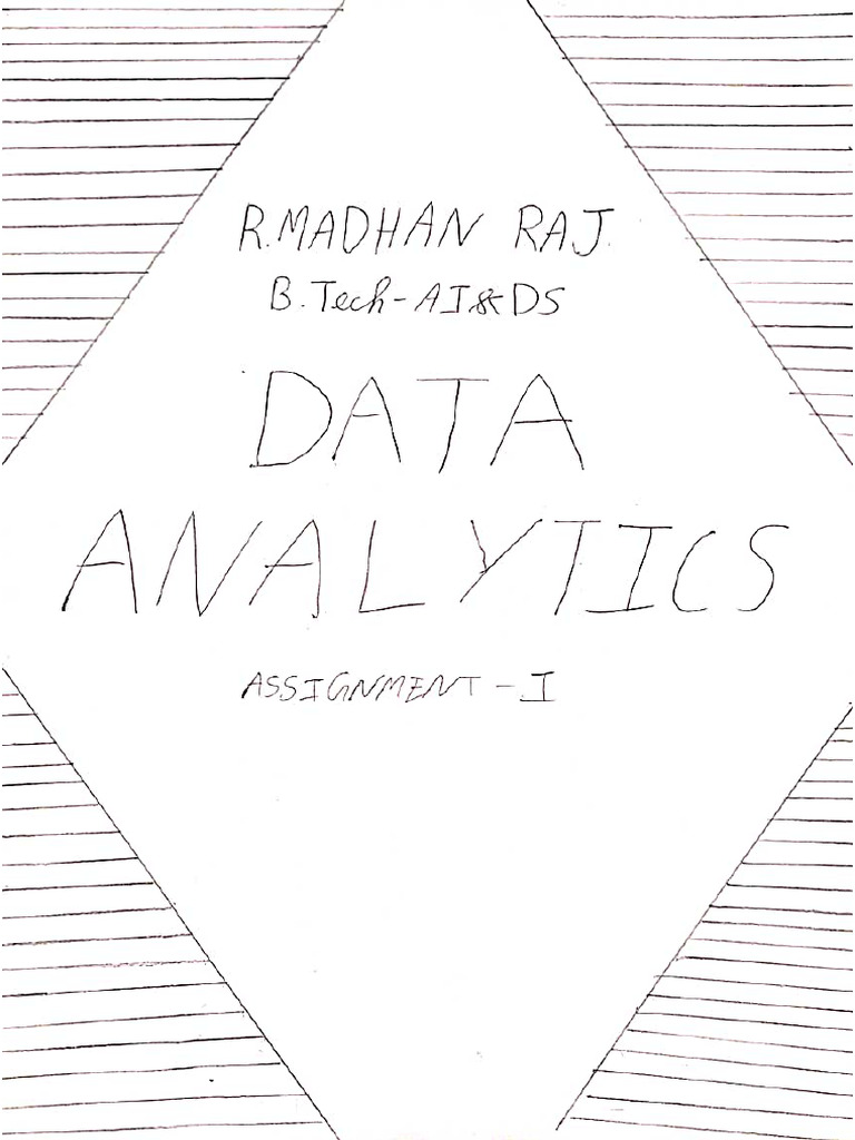 DA Assignment 1 | PDF