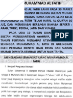 Materi SMA KISAH MUHAMMAD AL FATIH