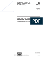 ISO 16162 - (2012) - (CR-steel Sheets-Dimensional, Shape-Tolerances) - 10pgs