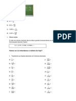 Fraçãopara Decimal