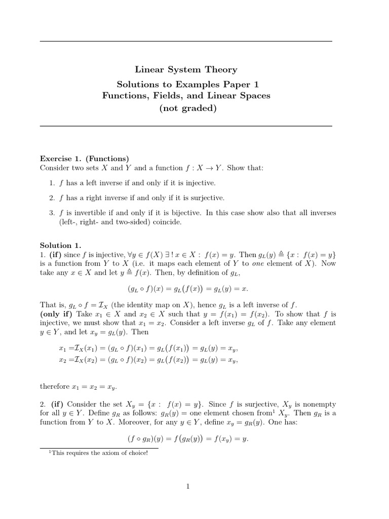 Solutions 1 | PDF | Matrix (Mathematics) | Basis (Linear Algebra)