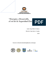 Ronco, Pablo (2015) - Energía y Desarrollo. El Rol de La Seguridad Energética. Tesis CEARE