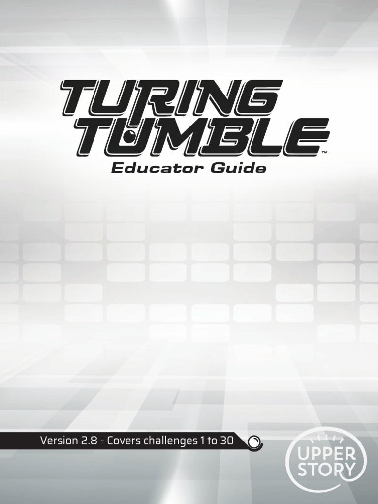 Turing Tumble Educator Guide 2.8 | PDF | Printed Circuit Board ...
