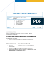 Guia de Práctica de Taller O Laboratorio N°01: Especialidad: Curso: Alumno / Grupo