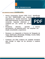 BROCHURE Corporacion Durand WSO SAC