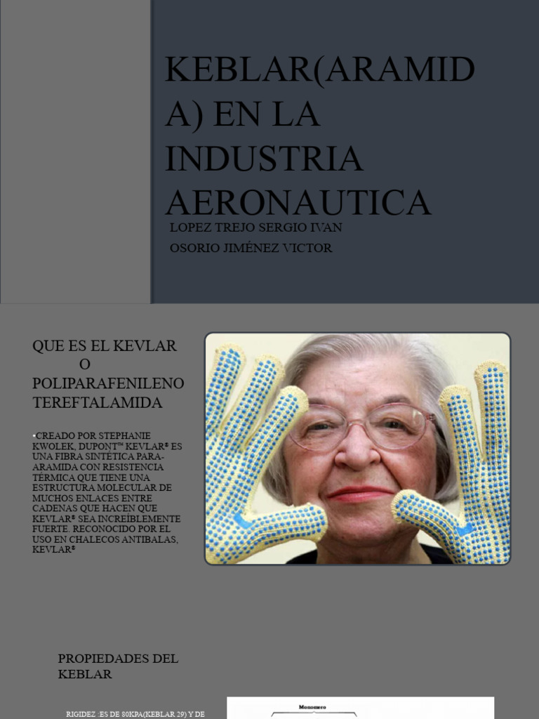 Aplicaciones del Kevlar en Aeronáutica | PDF | Aeronave | Materiales