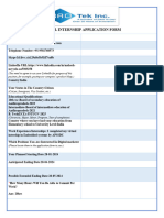 GAOTEK Questionnaire