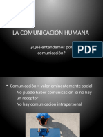 La Comunicación Humana