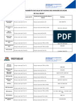 Horario de Funcionamento Das US e Salas de Vacina