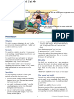 Grammar Past Modals 4b