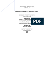 Evidencia 2 Cuadro Comparativo Tecnologías de La Información y La Comunicación