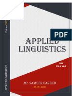 Applied Linguistics Complete Book Notes by Muhammad Sanw