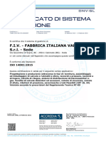 Certificado Fiv Iso 14001 2021
