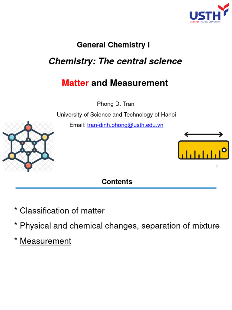 Introduction to General Chemistry Concepts | PDF | Significant Figures ...