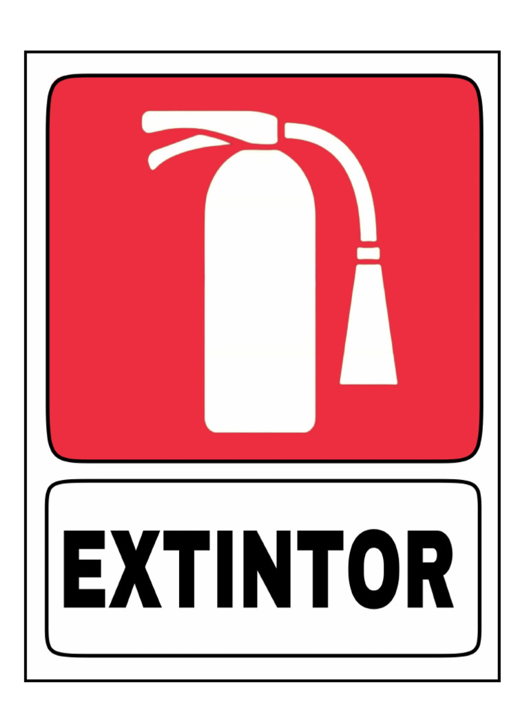 Letreo Extintor - Editado | PDF