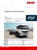 Fuso FJ 6X2 Euro 5 2024 Ronald Colqui Salcedo