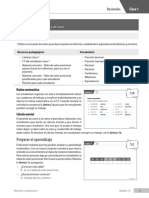 Aptus Institucional Planificacion Clase Matematicas Quinto Basico