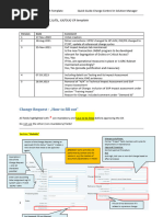 F2C Change Request Template