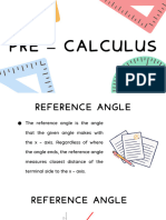 8 Reference Angle