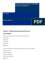 Administrative Professional Procedures and Skills Canadian 3Rd Edition Fulton Calkins Test Bank Full Chapter PDF